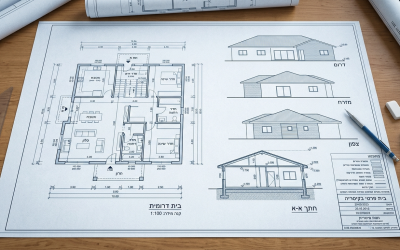 שרטוט אדריכלי
