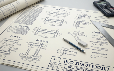 שרטוט קונסטרוקציה