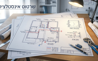 שרטוט אינסטלציה